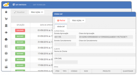 2 - Modulo SAT (Cupom Fiscal)